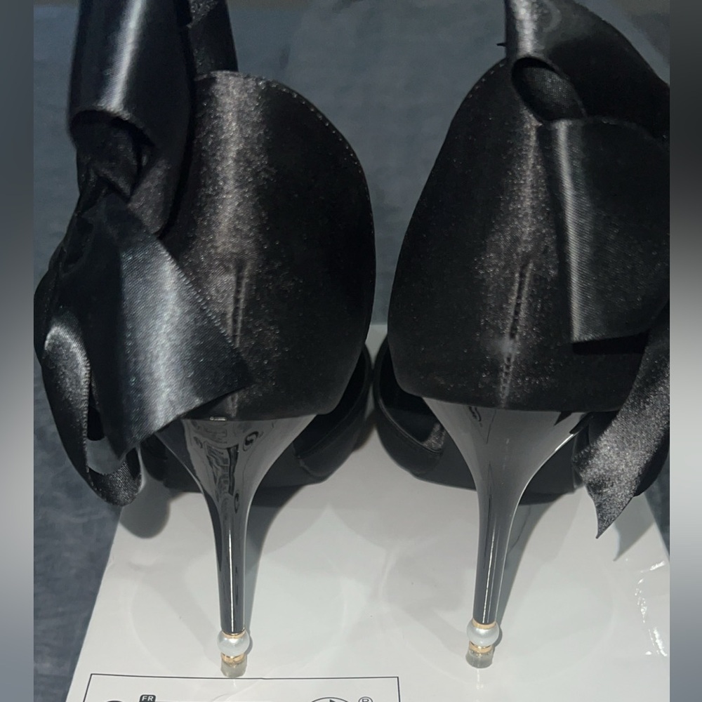 BRAND NEW BLACK PUMPS SZ  9.5 - Picture 5 of 8